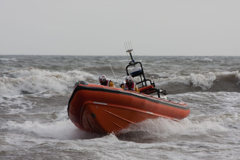 Lifeboat at sea - Martin Fish
