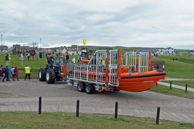 Lifeboat ramp