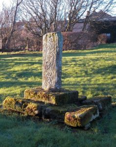 Outer cross stone