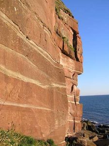 Sandstone cliffs