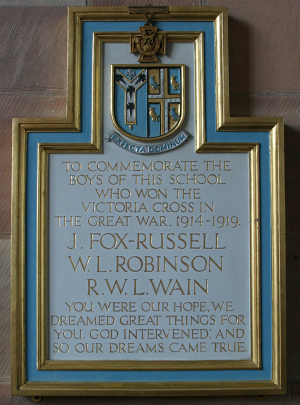 Victoria Crosses memorial